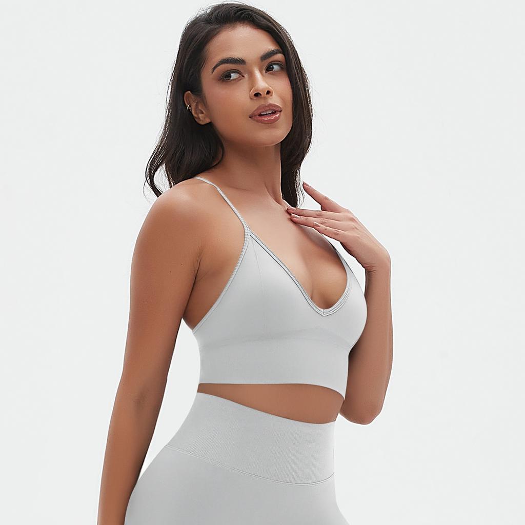 Auroth Женский быстросохнущий жилет для йоги с открытой спиной, нижнее белье для фитнеса, бесшовный спортивный топ для бега