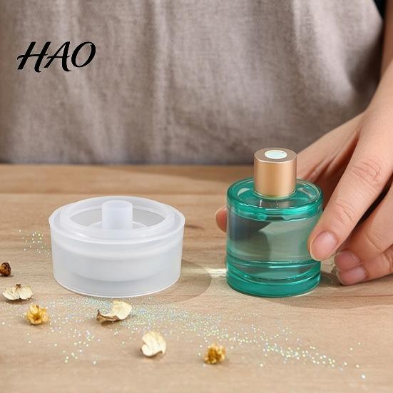 Easy Clean Perfume Bottle Mold 2/3Pcs DIY Silicone Mold, Spray Making Mould, Pump Fragrance Molds Container Resin Epoxy Casting Gift for Crafting