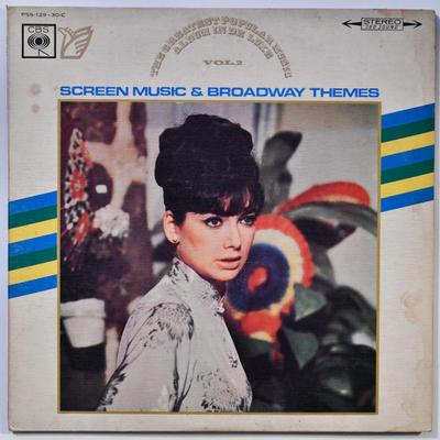 LP Пластинка РАЗНЫЕ Музыка из кино Бродвейские темы Th PSS12930C CBS 1967 Япония Латина Б/У