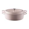 Vermicular Литая эмалированная кастрюля 26 см SUKIYAKI жемчужно-розовая безводная кулинарная книга со специальными рецептами в комплекте круглая кастрюля для духовки PNK26RS