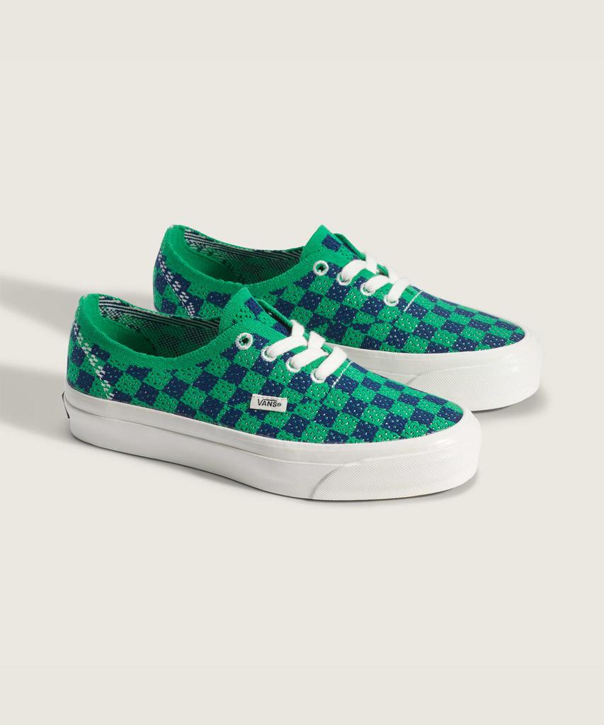 Vans Premium Authentic 44 Ek - (Панк Клетка) зеленый:Темно-синий / Vn000Ejc5W31