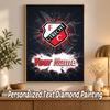 FC Utrecht Custom Name Text 5D Diamond Painting Kit DIY Full Drill Diamond Art Decoration