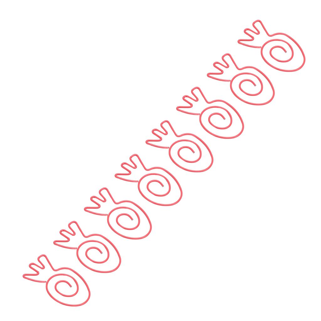 100 шт. Детские скрепки Стильные Прочные Металлические Изысканный Цвет Широко Используемые Милые Скрепки для Офиса