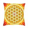 Sacred Geometry Flower Of Life Throw Pillow Case 45*45cm for Living Room Sofa Geometric Mandala Cushion Cover Velvet Pillowcase