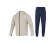 Hooded Long Sleeve Jacket And Elastic Cuff Pants Casual Sports Set Unisex Sets 23600704-409+-24600408-203