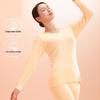 Hengyuanxiang Women's Cotton Blend Thermal Underwear Set