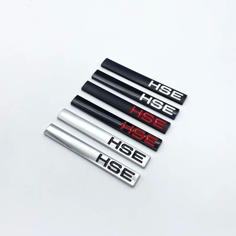 3D ABS буквы HSE Edition эмблема для Land Rover, значок багажника автомобиля, наклейка с логотипом, хром, серебристый, черный, красный