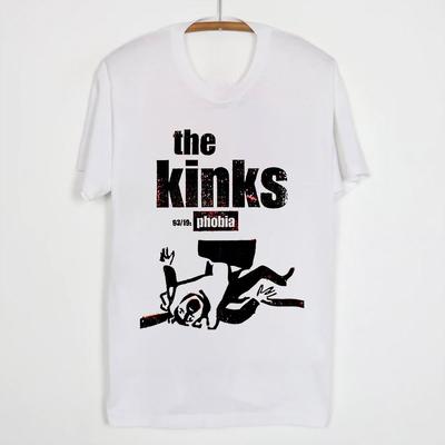 Постер Группы The Kinks Классический Подарок Для Любителя Белая Футболка Всех Размеров OB206