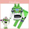 Adorable Toy Story 4 Cosplay Buzz Lightyear 2pcs Set Hoodie Pants Halloween Costume