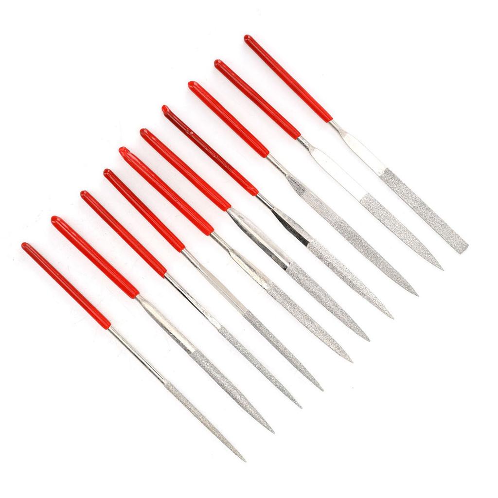 10pcs Multifunctional Precision Diamond Coated File Crafts Jewelry Modeling Tool