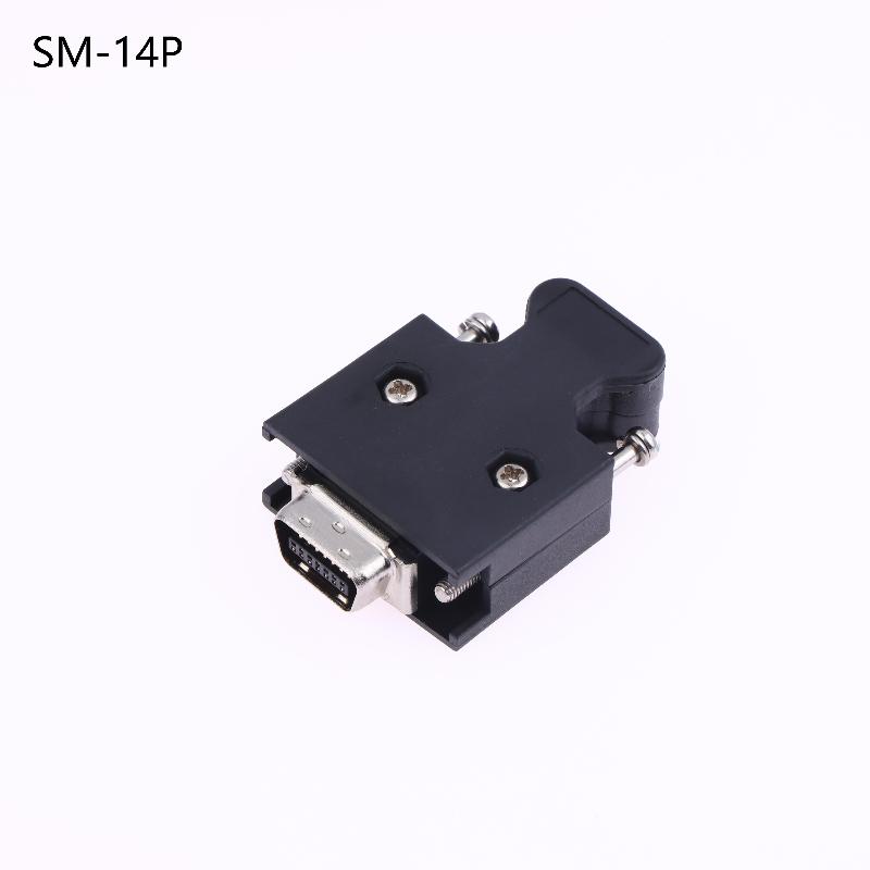 SM-6/10/14/20/26/50P/6E Pin Soldering Connector MDR/SCSI 1394 Encoder Servo Drive Plug - Various Sizes Available