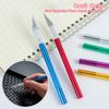 Multi-color Craft Pastry Tools Engraving Cutter Non-slip Knife Metal Scalpel with 1pc Blade