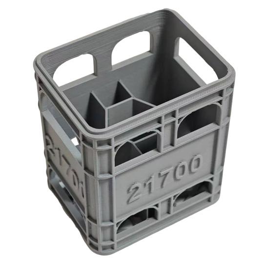 Коробка для хранения батареек с надежной защелкой, компактный органайзер для батареек