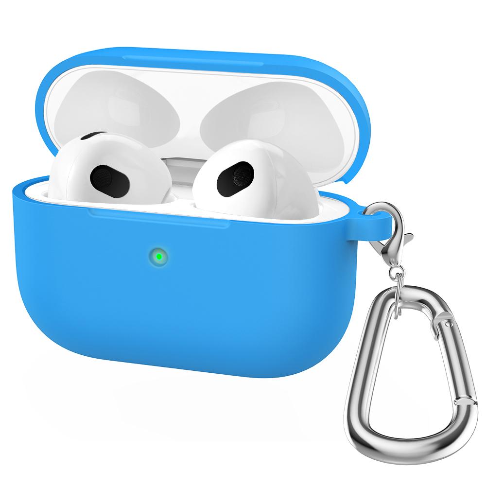 Мягкий силиконовый чехол для Apple AirPods 3-го поколения Чехол для беспроводных наушников Защитный рукав Противоударный чехол Аксессуары для наушников