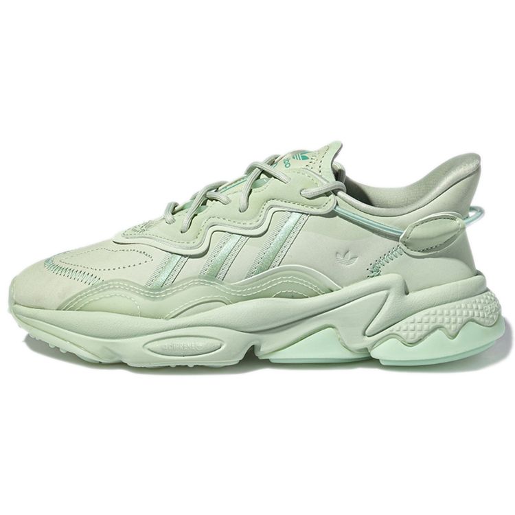 Adidas Ozweego льняные зеленые женские кроссовки Hazy-Green Dash-Green GY1038