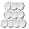 Pack of 10 Sealing Bottles Lid Wide Mouth Canning Lids Food Storage Mason Jar Lid Jar Caps