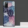 Tropical Monstera Leaves Case For Samsung Galaxy S23 S24 S25 Ultra S9 S10 S20 S21 S22 Plus S23 FE S25 FE Phone Cover
