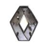 Передняя эмблема для Renault Clio 4 IV Megane 3 III Fluence Megane 4 Captur матовая черная и блестящая решетка бампера эмблема 628909470R