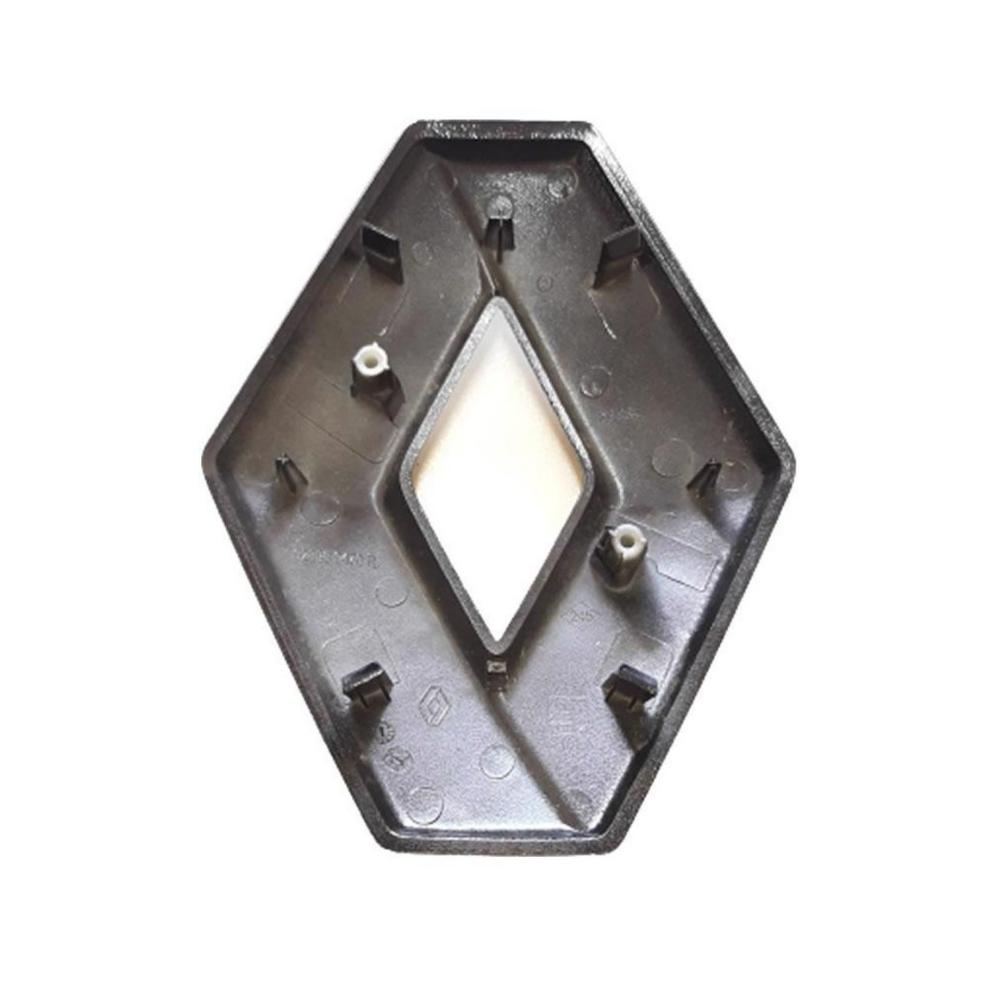 Передняя эмблема для Renault Clio 4 IV Megane 3 III Fluence Megane 4 Captur матовая черная и блестящая решетка бампера эмблема 628909470R