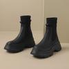 Женские ботильоны на плоской подошве, обувь на платформе, новый тренд 2025, зимние ботинки, повседневные зимние кроссовки для ходьбы, женские челси, zapatos