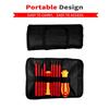 10 In 1 Interchangeable Blade 500V Insulated Screwdriver Set With Case Magnetic For Home Professional Electricians Repair Tools