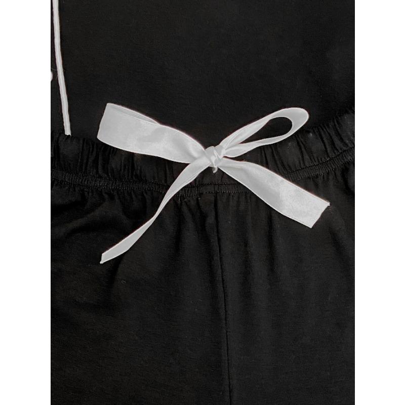 Комплекты домашней одежды Кардиган Рубашка с короткими рукавами Шорты Летняя пижама для женщин