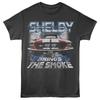 Мужская футболка унисекс Carroll Shelby American Mustang GT500 Brings The Smoke