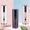 USB Auto Rotate Ceramic Hair Curler Portable Auto Curler LED Display Temperature Professional Curler