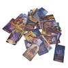78PCS Wonderland Карты Таро Инструмент для гадания Бумага с покрытием Английская настольная игра для начинающих