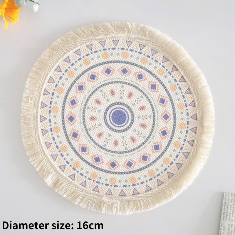 New Dinning Lace Table Cover Embroidered Table Cloth Elegant Round Tablecloth Coffee Coasters Napkin Party Wedding Decoration
