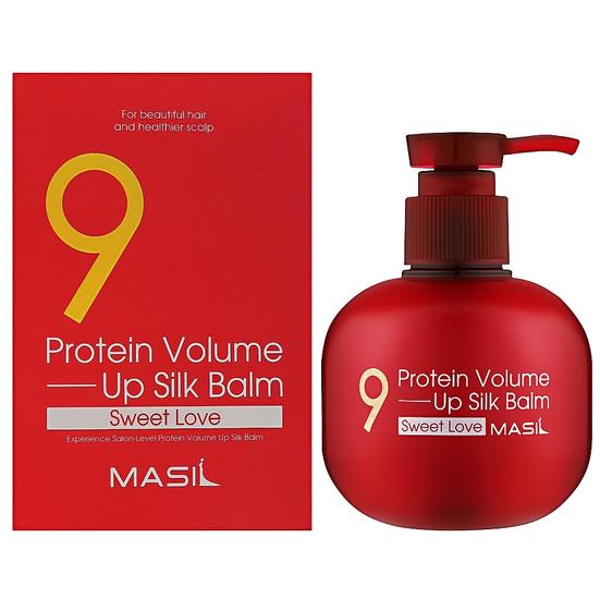 Masil 9 Протеиновый бальзам для объема волос 180 мл/ Сладкая любовь/ Уход за волосами/ Увлажняющий, Корейская косметика, Kbeauty