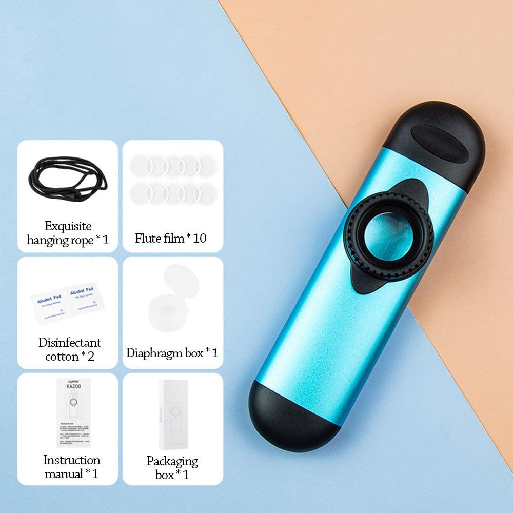 Забавные музыкальные инструменты Легко научиться Музыкальный свисток игрушка Казу Флейта Мальчики Девочки