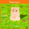 Micro Landscape Ornament Cute Noctilucent Bear For Home And Garden Decoration