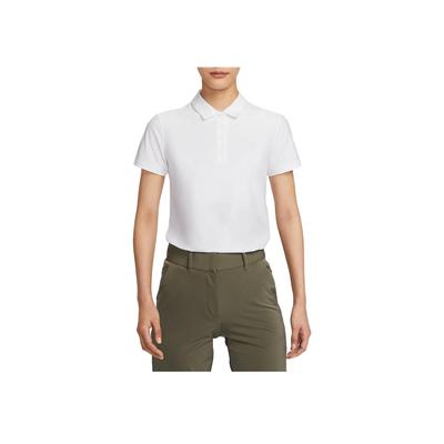 Dri-Fit Удобная Стильная Универсальная Повседневная Рубашка для Гольфа Женские топы Белая FQ1575-100