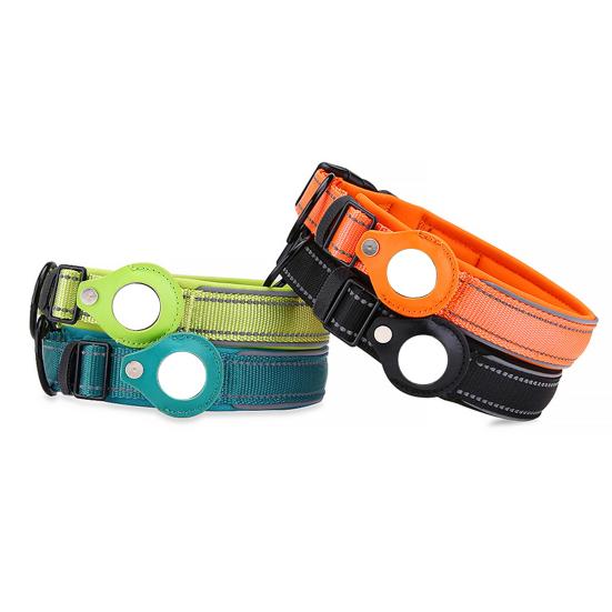 Eco-friendly Dog Collar Good Lightweight High Toughness Anti-lost Animal Safety Collar for Airtag