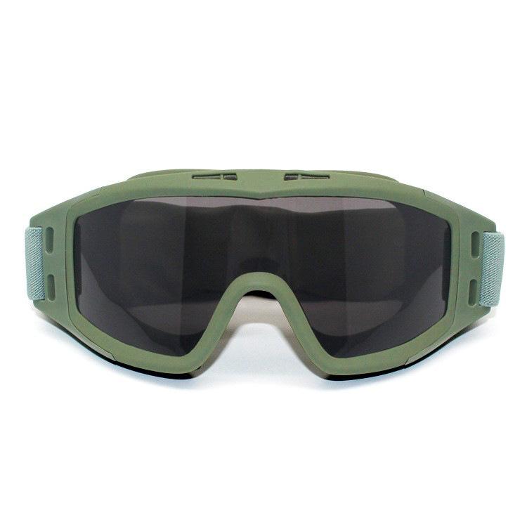 Full-frame adult outdoor impact-resistant military goggles, wind and sand resistant cs Tactical Shooting Glasses