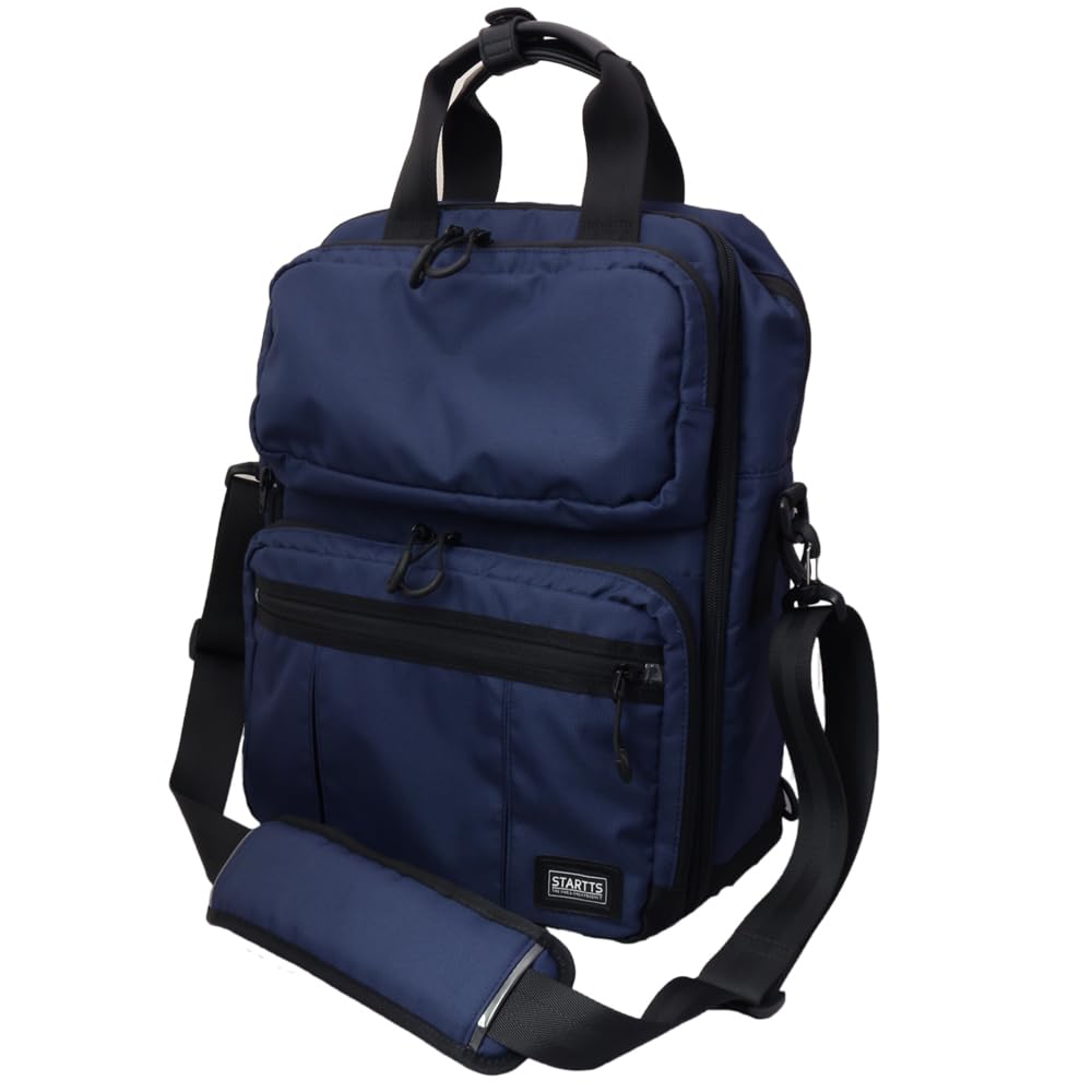 STARTTS New Style Carry Business Shoulder NS-05, 3-Way Bag, Backpack, Briefcase, Bag, Lightweight, Water-Repellent