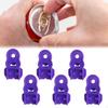6Pcs Beverage Can Opener Complete Cover Lightweight Drink Protector Cap for Picnic Beach