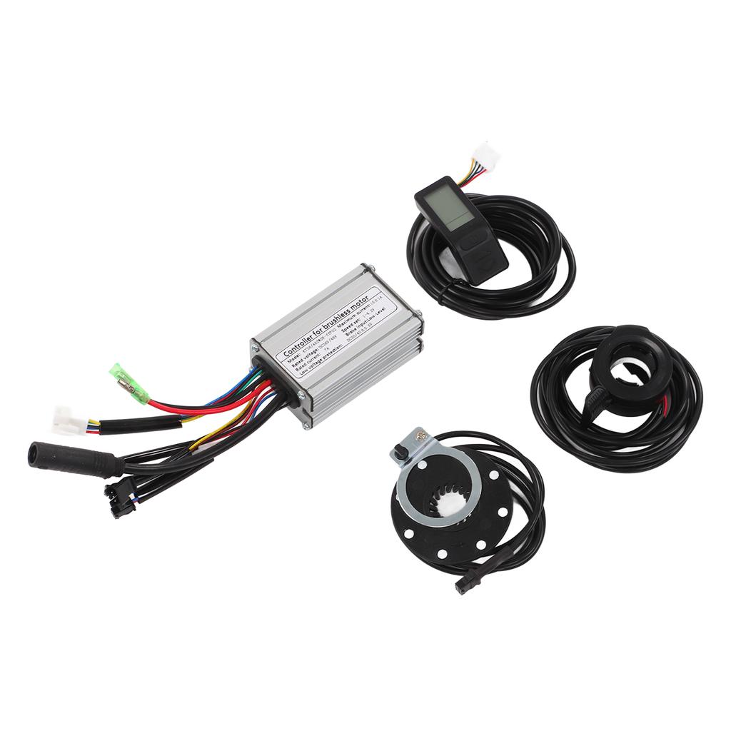 36V48V 250W 15A бесщеточный велосипедный двигатель квадратной формы контроллер комплект с ЖК-панелью 4 130X Thumb