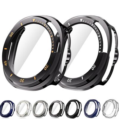 Чехол для Samsung Galaxy Watch 8 Classic Аксессуары Защитное стекло Бампер Galaxy Watch 8 Classic 46мм PC Чехол