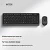 Беспроводной комбо-набор клавиатура и мышь A4TECH FG1010