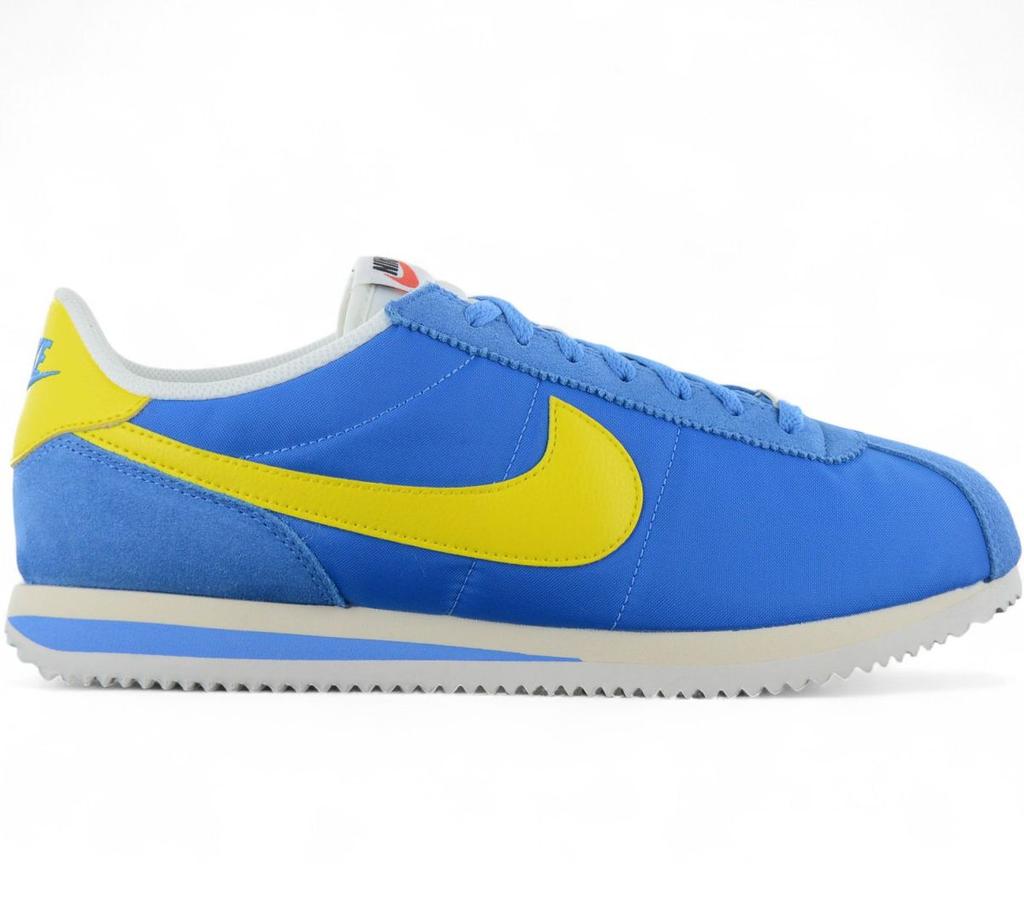NIKE スニーカー イエロー/ブルー Nike Cortez TXT - Мужские Кроссовки Обувь Синий Текстиль HF0263