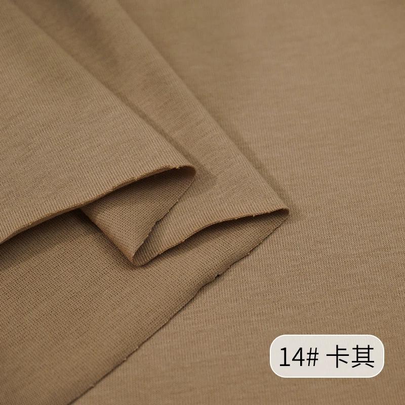 185x50см Мягкая Дышащая Чистый Хлопок Трикотажная Ткань для Изготовления Футболок, Базовых Рубашек, Платьев, Ткани для Одежды Ручной Работы DIY K302986