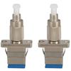 2pcs FC Male To SC Female Adapter FC UPC Male To SC UPC Female Single Mode Hybrid Optical Fiber Connector Adapter