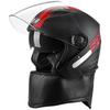 3C Certified All-Season Universal Motorcycle Helmet with Anti-Fog Double Lens and Neck Protection