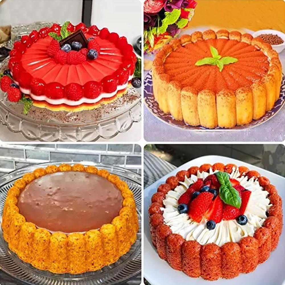 Силиконовая форма для торта Круглая форма для торта Антипригарная форма для торта Форма для торта Формы для выпечки для свадьбы, дня рождения, вечеринки, инструменты для DIY выпечки
