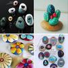 Acrylic Paint Pens For Rock Painting Kit, Glass,craft,ceramic, Stone,fabric,wood, 18 Colors Permanent Marker Pen,arts And Craft Sets For Adults Kids,c