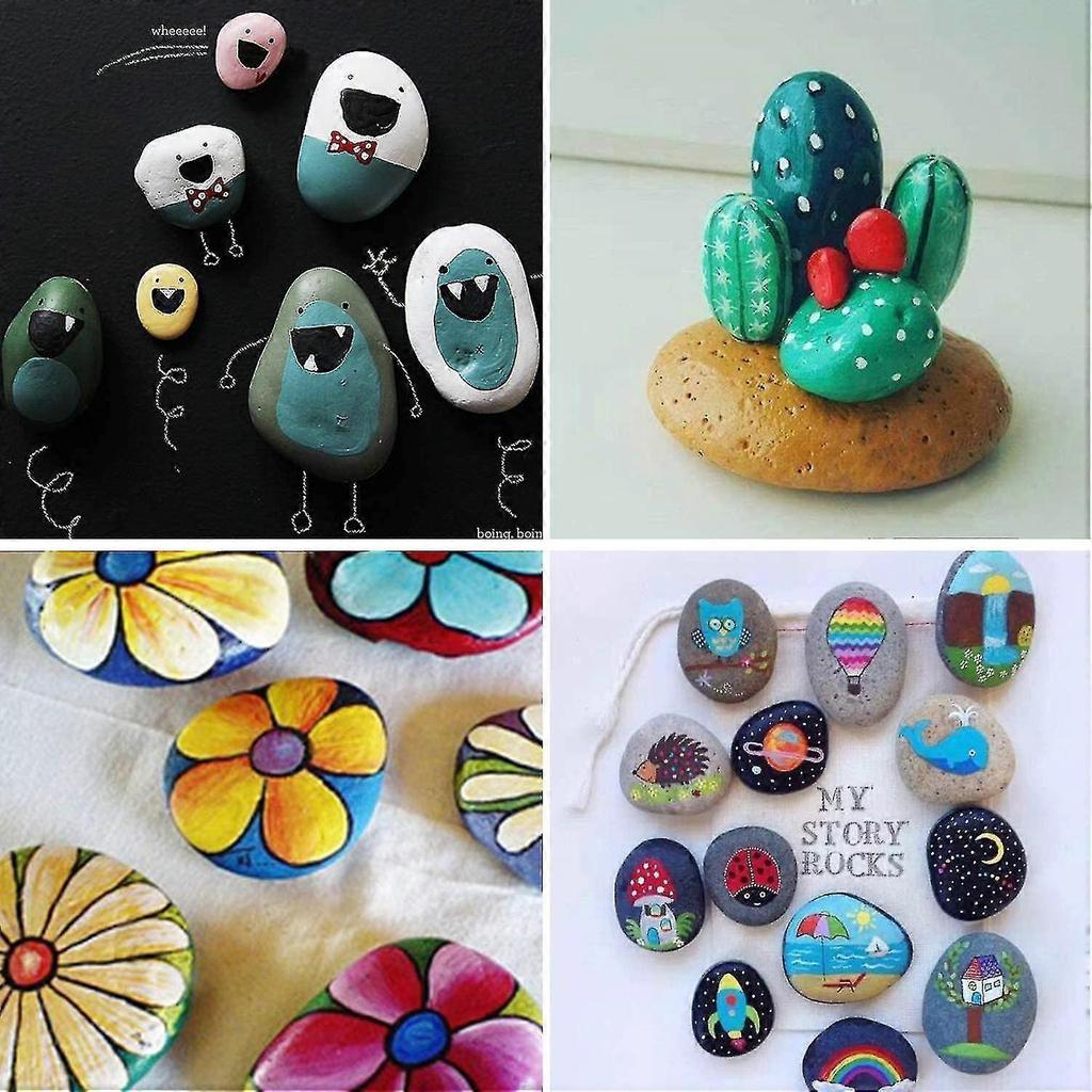 Acrylic Paint Pens For Rock Painting Kit, Glass,craft,ceramic, Stone,fabric,wood, 18 Colors Permanent Marker Pen,arts And Craft Sets For Adults Kids,c
