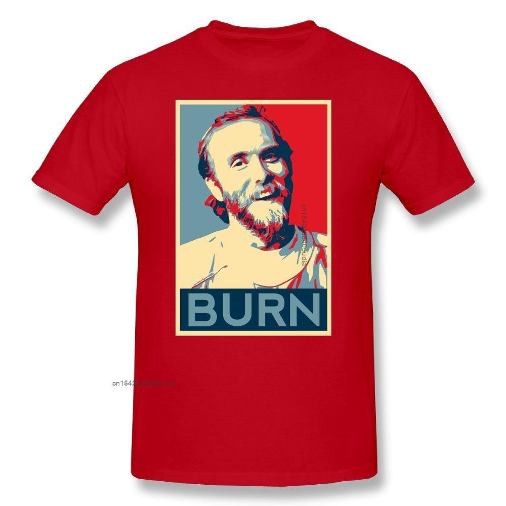 Футболка Burzum Varg Vikernes - Burn Harajuku Футболки Повседневные футболки Графические летние мужские футболки с коротким рукавом Хлопковая футболка