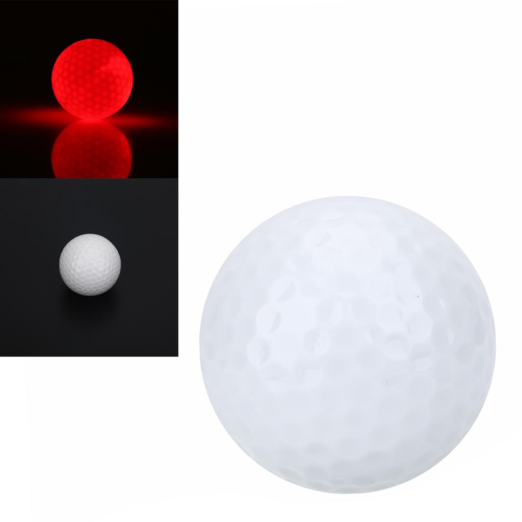 1шт электронный светодиодный мяч для гольфа для темной ночной спортивной практики